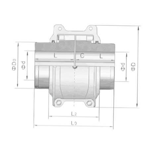 T10係列基本型蛇形彈簧聯軸器