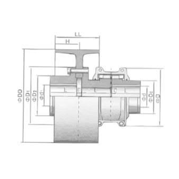 T61係列製動輪聯軸器